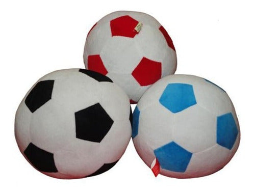 Peluches Charko White Soccer Ball with Rhombuses 27cm 0