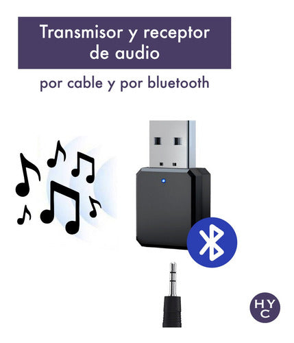 Generic Bluetooth Audio Transmitter Receiver 3.5mm - Sound 1