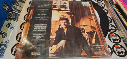 Rick Astley Hold Me In Your Arms Lp Vinilo Insert Germany 88 7