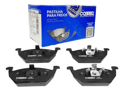 Pastillas De Freno Cobreq Para Vw Fox Suran 0