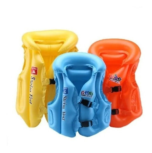 Inflatable Kids Life Jacket for Water +18 Months 0