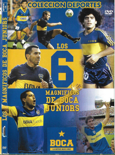 Los 6 Magnificos De Boca Juniors Dvd Original Futbol 0