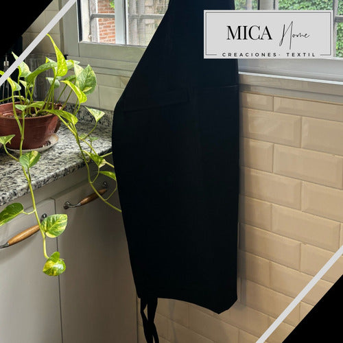 MICA HOME Professional Chef Apron with Towel Holder 3