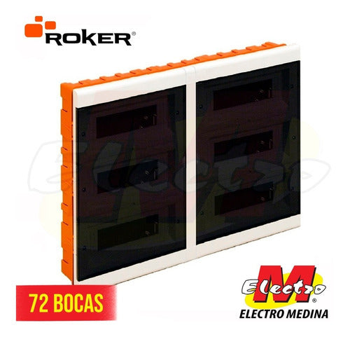 Roker Tablero Embutir 72 Bocas ZM 772 Premium 0