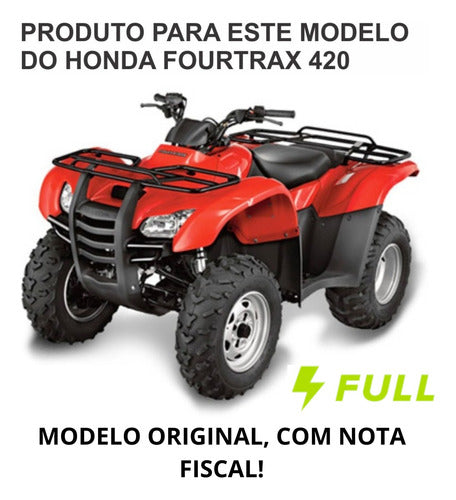 Rolamento Cubo Freio Quadriciclo Honda Fourtrax 420 Até 2013 1