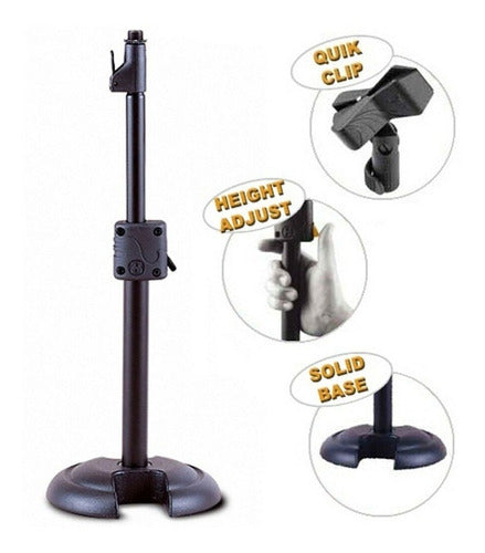 Hercules MS100B Microphone Stand 1