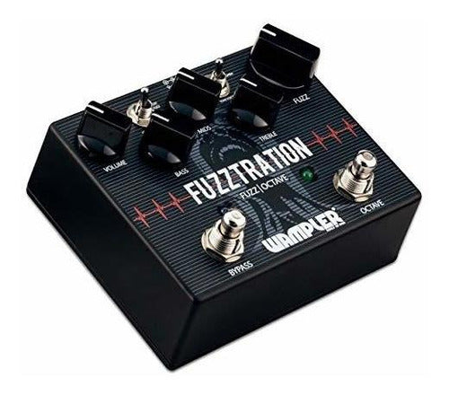 Wampler Fuzztration Pedal Para Guitarra Efecto Distorsión 3