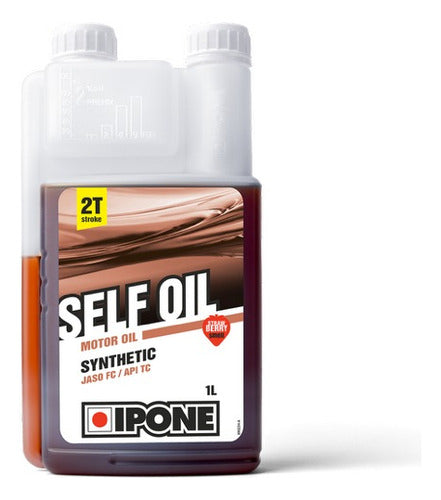 Ipone Semi-Synthetic Motorcycle Oil Self Oil 2T Strawberry Scent 0