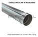 Rapimetal Caño Redondo Galvanizada 18 Pulgadas Tiraje Ventilacion 2