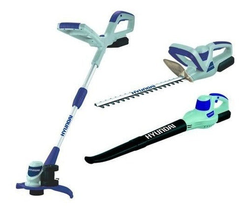 Hyundai 20V Garden Tool Set with Battery 0