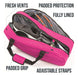 Athletico Tennis Bag and Racquetball Bag - Tennis Bags for Men and Women 3