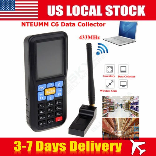 433MHz Portable Wireless Data Collector Inventory Reader 1