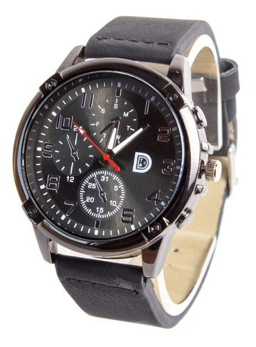 Tienda UPA Leather Bracelet Watch for Men, Offer!!! 1