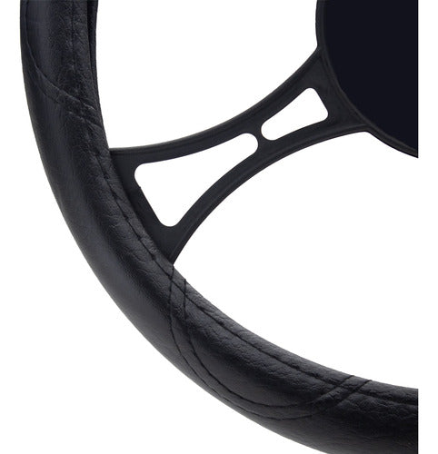 Norwing 38 Cm Black Leather Steering Wheel Cover 1