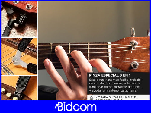 Gadnic Acoustic Guitar Accessories Set 66-Piece Kit 5