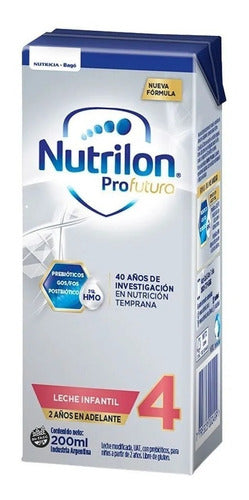 Nutricia Bagó Nutrilon Profutura 4 Brick 60un 200ml +2 Años 0