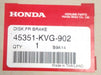 Honda Original Front Brake Disc for Wave 110s 2