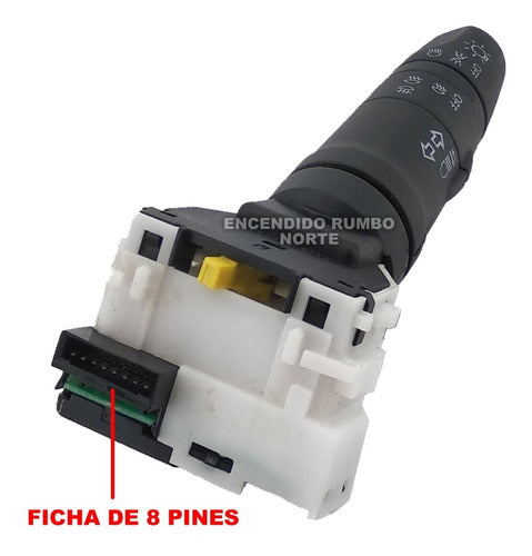 Palanca Llave De Luces Nissan Tiida Xrail T30 Con Faros Aux 1