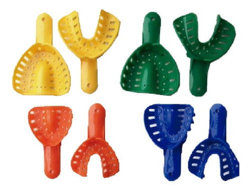 Professional Dentistry Kit with 8 Duralock Plastic Trays Set - Odontology 0