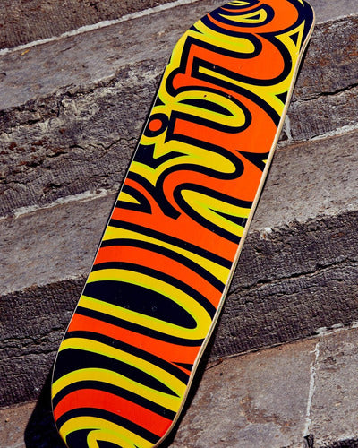 Tabla Skate Whiro Pro Ancha ¡maple Canadiense! Amarilla 8.75 4