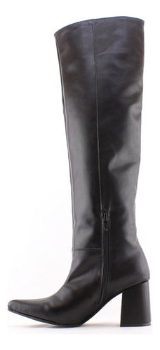 Ozara High Cuff Riding Boots for Women with Separated Heel 5750 Czapa 2