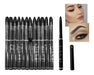 Pack of 12 Pink 21 Original Retractable Eyeliners Xmayor Black 0