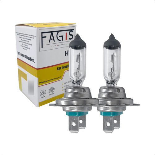 Lámparas Focos Kit X2 Unidades 12v 55w Automóvil Vehicular 0