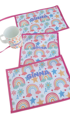 MLR Set De Jardín 4 Piezas - Arcoiris Personalizado 0