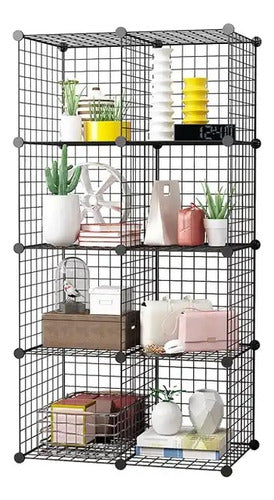 ZOW Metal Shelf Unit, 8 Shelves in Box 0