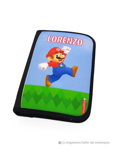 Engamma Cartuchera 1 Piso Mario Personalizada 6