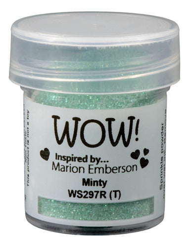 Scrapbook Wow Embossing Powder 15ml Mint 0