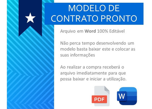 Modelo De Contrato De Compra E Venda Imóveis 100%  Editável 2