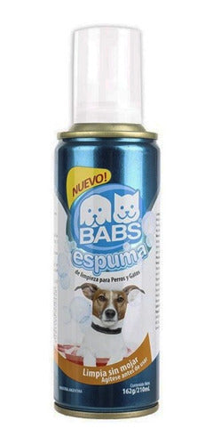 Espuma De Limpieza En Seco Babs Para Perros Y Gatos 0