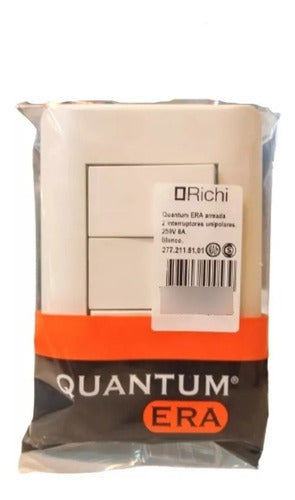 Richi Quantum Era 2-Outlet 220V Assembled Light Switch 1 Unit 1