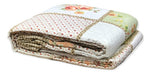 King Size Patchwork Quilt Bedspread with Pillow Shams 4