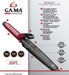 Gama Professional Hair Curler - 19mm, 25mm, & 33mm Sizes - Official Warranty 5