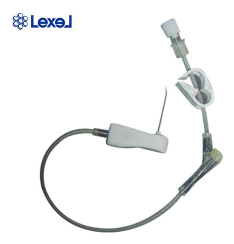 Lexel 20G x 32 mm Huber Needle Poly-Port 0