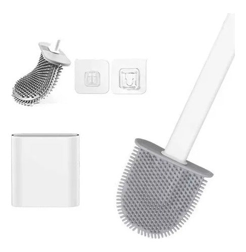 Zow Toilet Brush Silicone Cleaning Brush 0