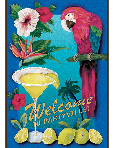 Toland Home Garden Partyville Party Flag 28x40 Inch 0