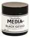 Dina Wakley Media Gesso 4oz Jar Black 0