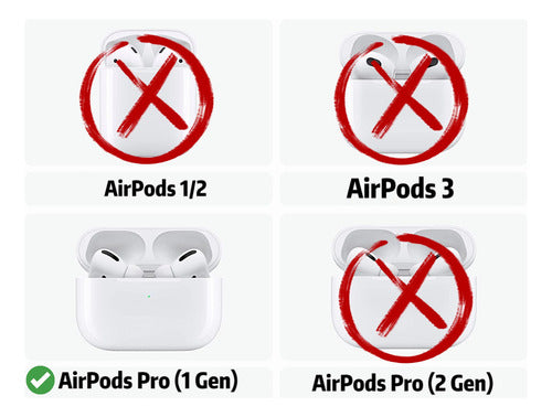 Tika Funda Estuche Para AirPods Pro 1 Dunk Laker 1