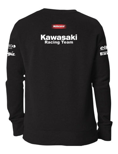 AC Estampas Buzo Cuello Redondo Superbike Sbk Kawasaki 1