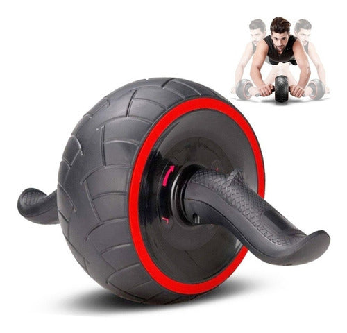 Power Stretch Abdominal Exercise Wheel with Resistance El Rey 0