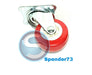 Spender73 Red Swivel Caster Wheel 50mm - Set of 4 Units (Total Height 65mm) 3