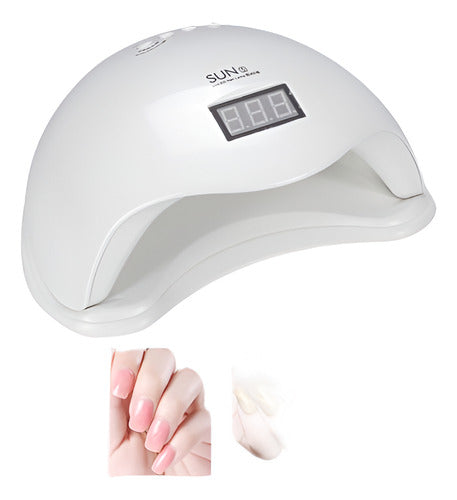 Senor 48W LED UV Nail Lamp - Beauty Salon Gel Dryer 0