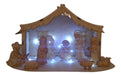3D Nativity Scene Set with LED Light 0