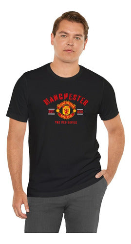 Premium Combed Cotton Manchester United Casual T-Shirt 1