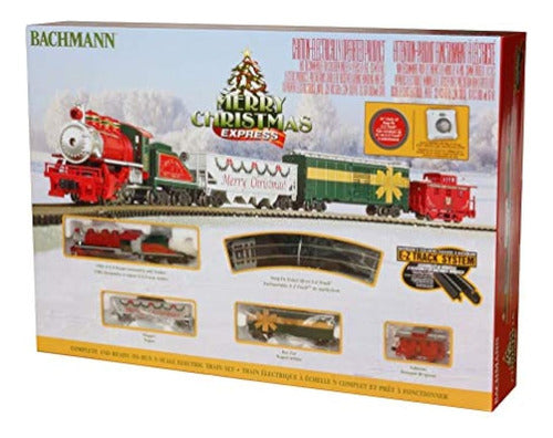 Trenes Bachmann - Merry Christmas Express Set De Trenes Eléc 1