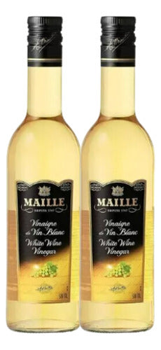 Maille White Wine Vinegar 500 ml. Pack of 2 0