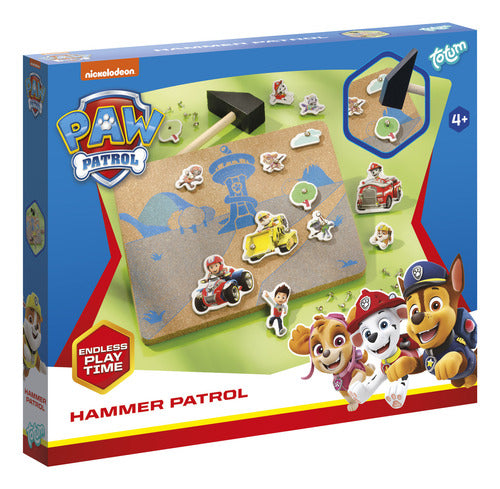 Totum Manualidades Paw Patrol Martillo Juego Didactico Trex 0